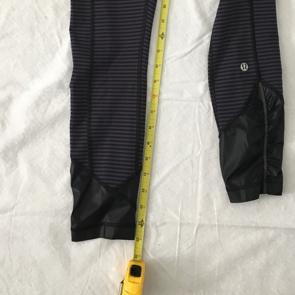 Lululemon Pace Queen Tight Stripe Cadet Blue 6 - Picture 12 of 15